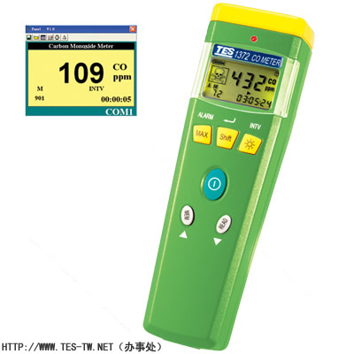 TES-1372 R一氧化碳检测仪(记忆型)